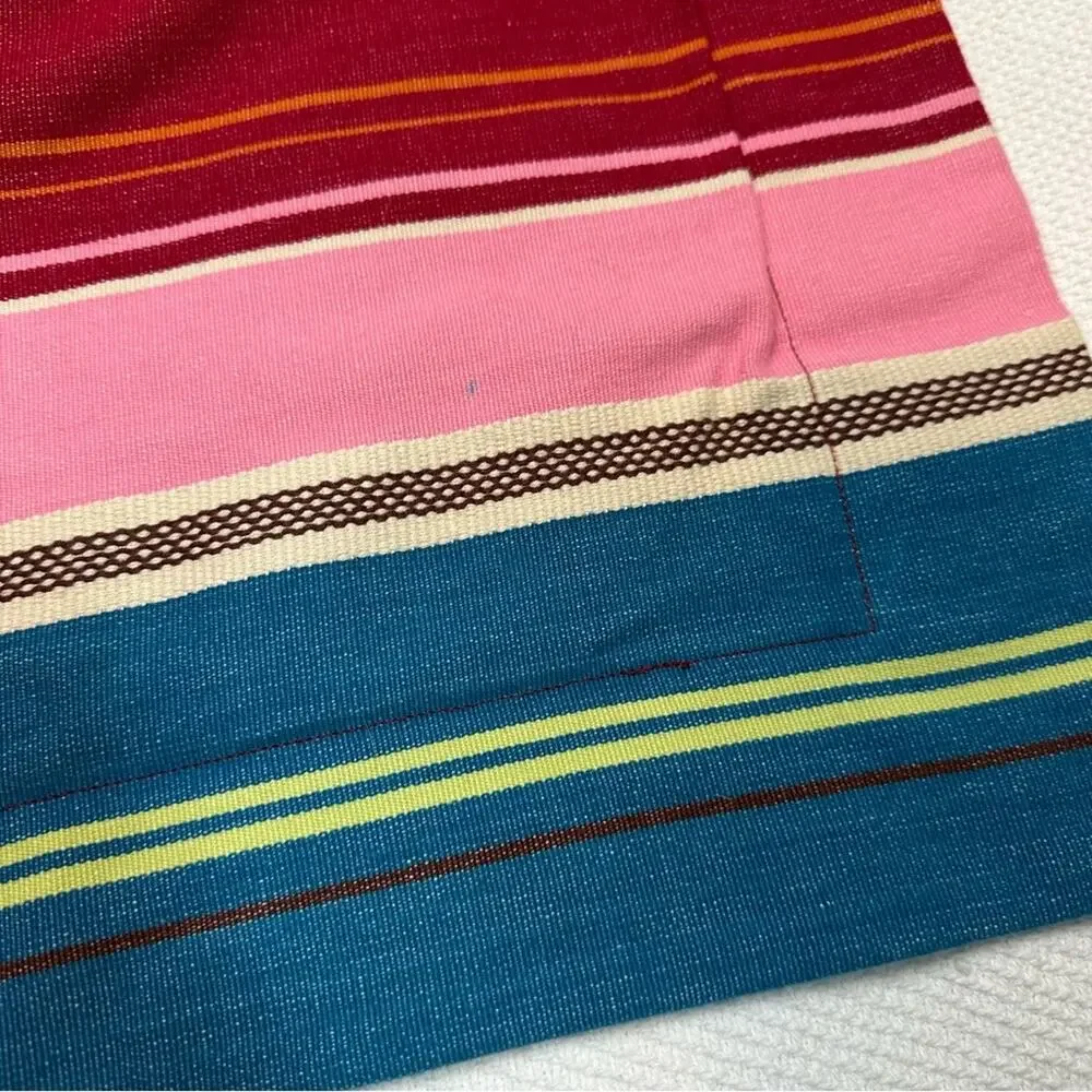 PB Teen Stripe PURA VIDA standard pillow sham